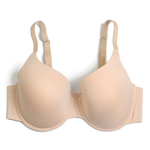 YANDW 34 36 38 40 42 44 46 48 C D E F G H Copa gran tamaño Bralette Ultra delgada de poliéster sujetador con aros de talla grande mujer sujetadores ► Foto 1/6