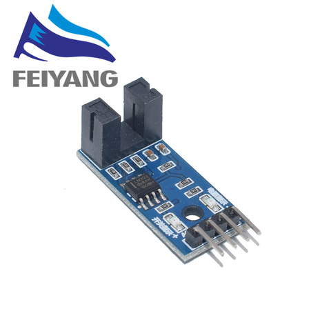 Módulo de Sensor de velocidad, Sensor de tacómetro tipo ranura, optoacoplador, tacómetro, generador, módulo contador para arduino Diy ► Foto 1/2