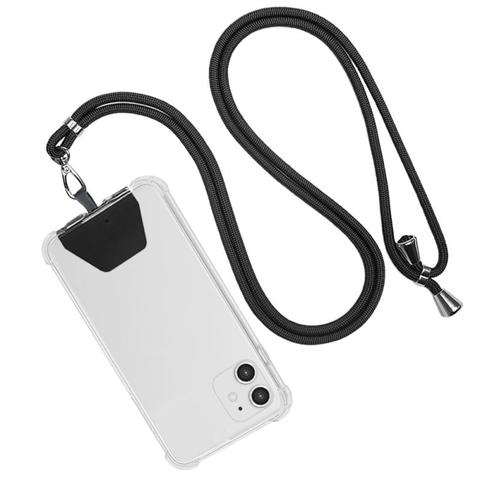 Cordón de cuello desmontable ajustable para teléfono, correa de anclaje de seguridad para teléfono móvil, accesorios ► Foto 1/6