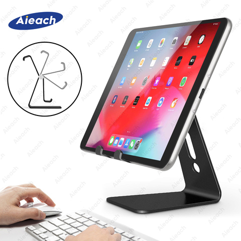 Soporte universal de escritorio para tableta e iPad, 7,9, 9,7, 10,5, 11 pulgadas, con rotación, de metal, para Xiaomi, Huawei, teléfono y tablet ► Foto 1/6