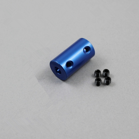 Aleación de aluminio diámetro del acoplamiento 5mm 8mm 3D impresoras piezas azul Flexible eje acoplador tornillo parte para accesorios del Motor paso a paso ► Foto 1/1