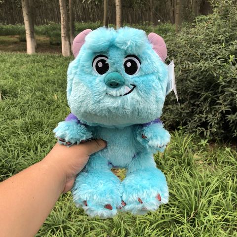 DISNEY Monsters-bebé esponjoso, James P Sullivan de peluche juguetes de peluche Kawaii felpa de Sullivan muñecas regalos para los niños de los niños ► Foto 1/6