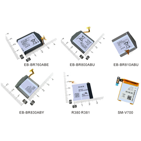 EB-BR760ABE EB-BR800ABU EB-BR810ABU R830ABY R380 R381 SM-V700 batería para Samsung Gear 1 2 Active2 835 de S3 S4 R760 R765 R770 ► Foto 1/6