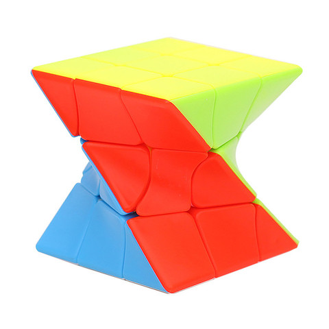 Cubo de velocidad mágica de 3x3x3 para niños, Cubo de rompecabezas trenzado colorido, juguete de inteligencia de desarrollo profesional, cubo educativo ► Foto 1/6