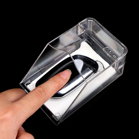 Funda transparente para timbre de puerta, impermeable, exterior, impermeable, 1 ud. ► Foto 1/6