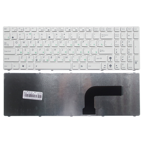 RU para ASUS B53 B53E B53F B53J B53S N90 N90S N90SC N90SV A54 A54C A54H A54HR A54HY A54L A54LY teclado de ordenador portátil ruso blanco nuevo ► Foto 1/5