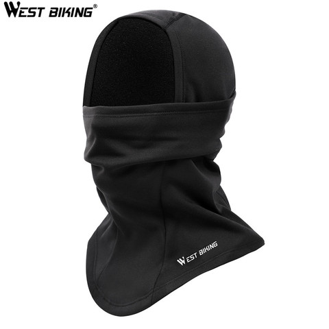 WEST BIKING-Gorro y máscara térmico y polar, para ciclismo, esquí y snowboard ► Foto 1/6