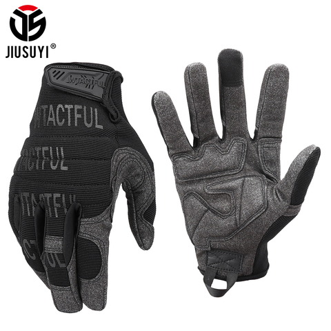 Guantes tácticos con pantalla táctil, guantes militares de camuflaje para Paintball Shooting Airsoft, guantes de combate trabajo del Ejército, dedo completo, bicicleta, hombres y mujeres ► Foto 1/6