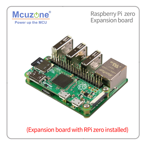 Ethernet y placa principal USB para Raspberry Pi zero/zero W, HUB USB a Ethernet, RJ45, funciona con USB tipo C, sonda dorada ► Foto 1/6