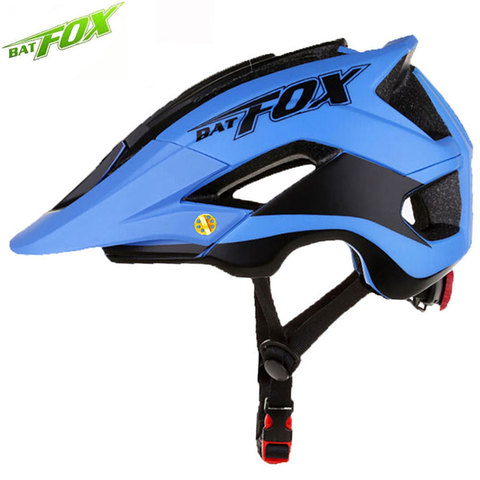 BATFOX-Casco ultraligero moldeado integralmente para ciclismo, equipo para bicicleta de montaña o carretera ► Foto 1/6