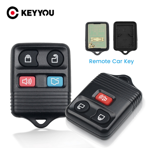 KEYYOU llave de coche 315MHZ 2/3 botones de ajuste para Ford Escape Explorer 2002 de entrada sin llave de Control remoto llave de coche Control remoto transmisor ► Foto 1/6