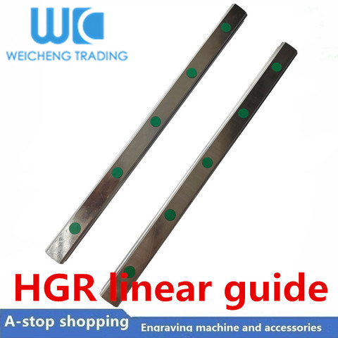 HR20 2 uds 100mm-1150mm HGR15/HR20/HGR25/30/35/45 guía lineal cuadrada pasa para carros de bloque deslizante CNC partes enrutador grabado ► Foto 1/6