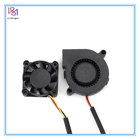 4010 de 5015 DC 5V Prusa i3 MK3 bien ventilador Kit de extrusora de salida Hotend ventilador de enfriamiento para 3D de impresora DIY accesorios de partes de ► Foto 1/6