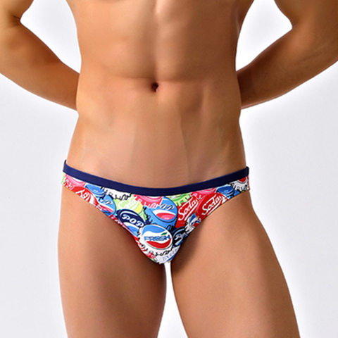 Para nadar Bikini traje de natación bañadores para hombre Sexy traje de baño traje de pantalones cortos de playa Gay Desmiit Zwembroek 2022 Slip ► Foto 1/6