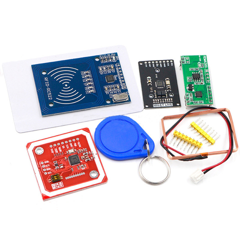 Módulo RFID RC522 MFRC-522 RDM6300 Kits S50 13,56 Mhz 125Khz 6cm con etiquetas SPI escribir y leer para arduino uno 2560 ► Foto 1/6