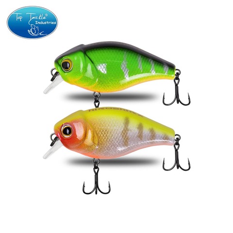 Flotante crankbait para piscardo cebo de pesca 50mm 6g pesca señuelo para pike bajo flotante señuelo minnow CF atraer grasa bajo Pike idiota cebo ► Foto 1/3