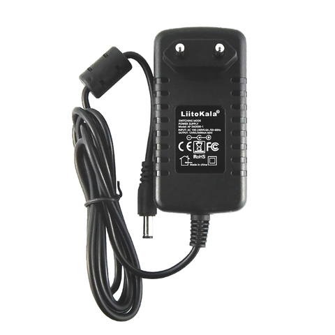 LiitoKala 12V 1.5A adaptador para lii-260 lii-300, 12V 2A adaptador para lii-400 lii-500, cargador de batería ► Foto 1/6