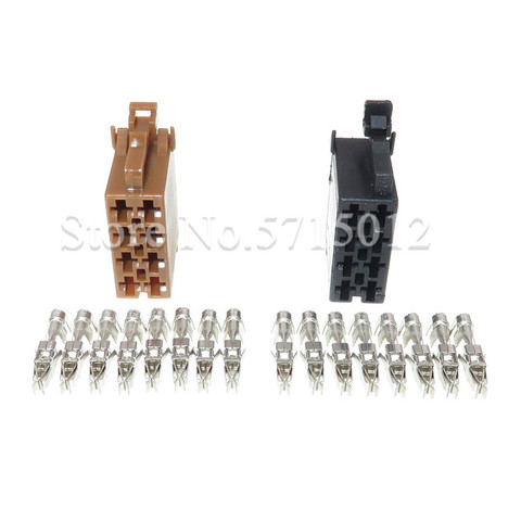 Tapones de Cable para CD automotriz, altavoz de Radio de coche, enchufe de Audio ISO de toma de Cable para VW, 8 agujeros, 962189-1 962191-1 ► Foto 1/6