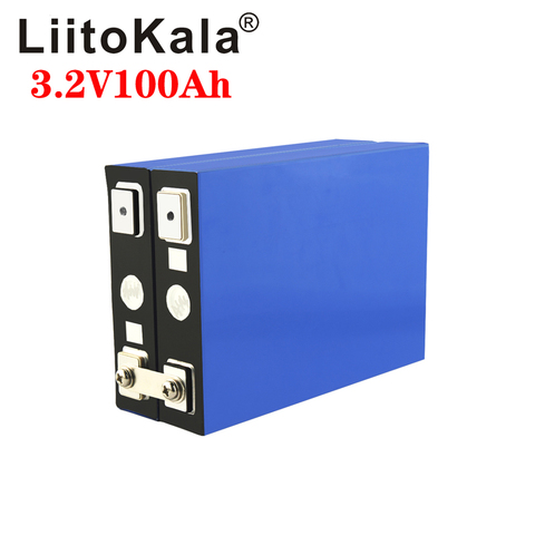 Liitokala-batería LiFePO4 de 3,2 V y 100Ah, 12V, 24V, 3C, 270A, fosha de litio y hierro, 100000mAh, para motor de coche eléctrico y motocicleta ► Foto 1/6