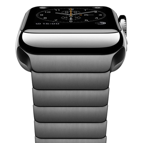 Correa de acero inoxidable para apple watch 6, 5, 4, 44mm, 40mm, correa de negocios para iwatch SE, banda de reloj de 42mm y 38mm ► Foto 1/6