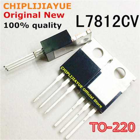 Chipset IC nuevo y original, 10 Uds. L7812CV L7812 TO220 7812 LM7812 MC7812 TO-220 ► Foto 1/1