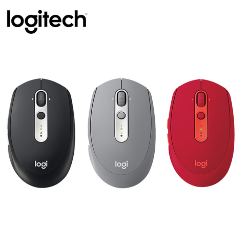 Logitech-ratón inalámbrico M585 con Bluetooth, dispositivo con diseño curvo de flujo múltiple, para Windows y Mac ► Foto 1/6