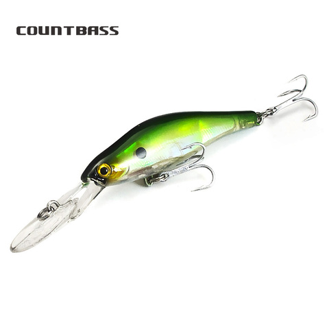 Countbass-Cebo duro para piscardo, 65mm de largo, Wobblers Shad Jerk Your Bait, Señuelos de pesca de lubina de agua dulce, 1 ud. ► Foto 1/6