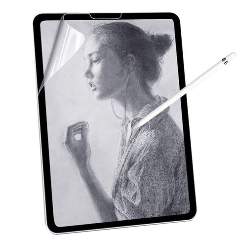 Película protectora de pantalla de papel como PET mate, pintura para escribir para Apple iPad 9,7 Air 2 3 4 10,5 10,9 2022 Pro 11 10,2 7th 8th Gen ► Foto 1/6