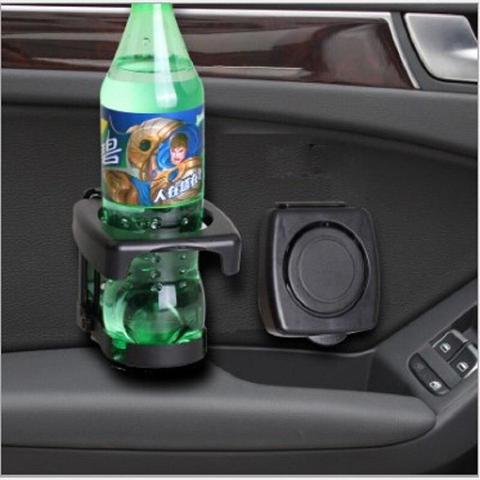 Portavasos plegable Universal para coche, accesorios de Interior, organizador portátil de ABS para bebidas, soporte de botella para BMW Golf ► Foto 1/6