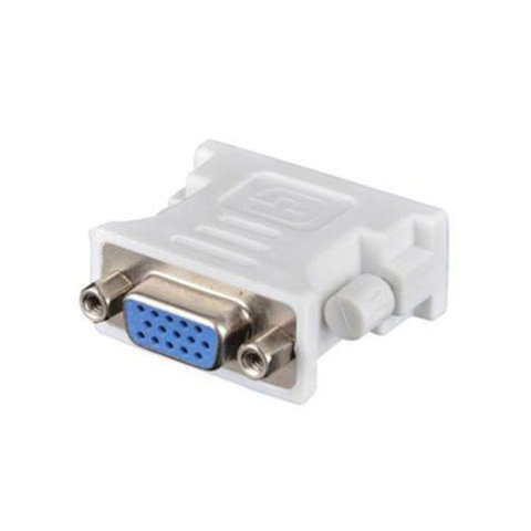 Convertidor de adaptador de enchufe hembra DVI D macho a VGA, convertidor de adaptador hembra VGA a DVI/24 + 5 pines macho a VGA hembra ► Foto 1/6