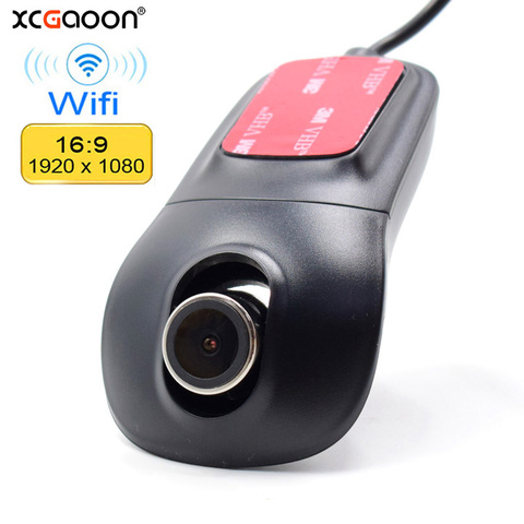 XCGaoon Wifi Car DVR registrador grabadora de vídeo Digital videocámara Dash Cámara 1080 p versión nocturna Novatek 96655 girar 60 grados ► Foto 1/6