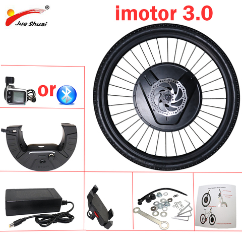 IMortor de 3 ruedas Kit de conversión de bicicleta eléctrica 36V 350W Motor de 24 