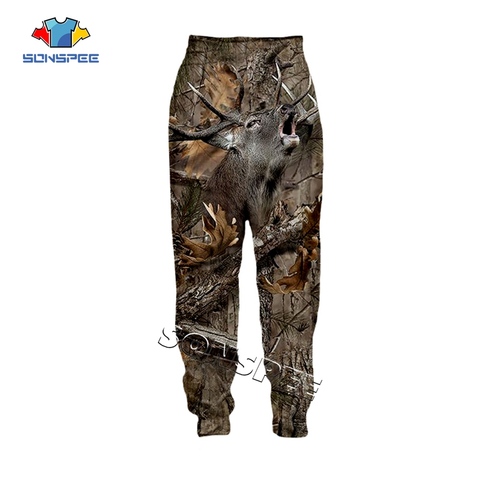 SONSPEE-pantalones de chándal con estampado 3D de Animal para hombre y mujer, ropa de calle, pantalón largo, informal, a la moda, Unisex ► Foto 1/6