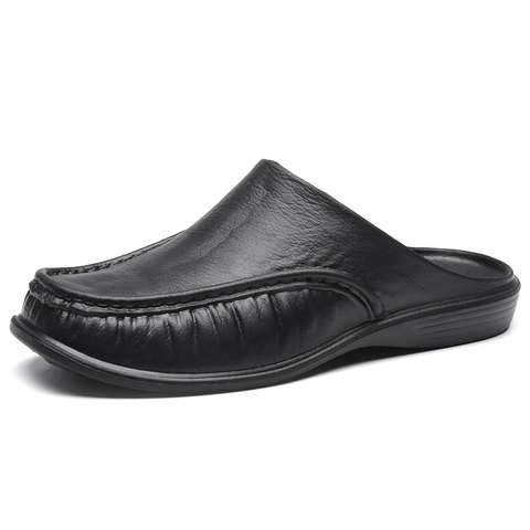 JUMPMORE hombres EVA zapatos Slip On zapatos casuales de los hombres con la mitad de zapatillas suave cómodo zapatillas Size40- 47 ► Foto 1/6