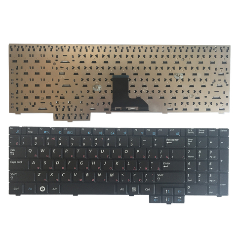 Teclado ruso para Samsung R719, NP-R719, R618, R538, P580, P530, RU, portátil, negro, nuevo ► Foto 1/5