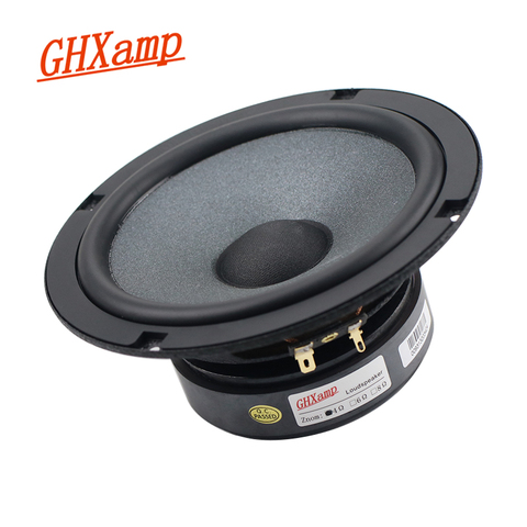 GHXAMP-altavoz de graves profundos para coche, dispositivo de choque potente de alta sensibilidad de 25-50W, 60Hz-6,5 kHz, 4OHM, 5,5 pulgadas, 1 Uds. ► Foto 1/6