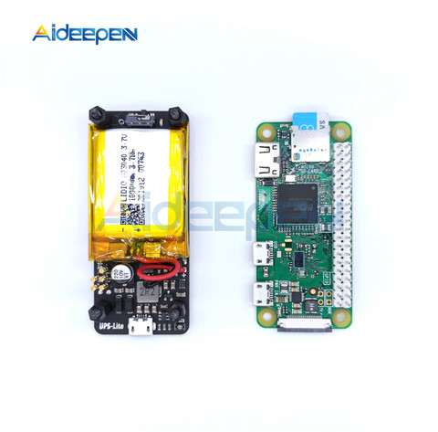 Tabla de sombrero de energía UPS Lite V1.2, detección de electricidad con batería para Raspberry Pi Zero W, novedad ► Foto 1/6