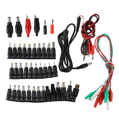 48 unids/set Universal AC DC conector de cargador para HP DELL IBM Laptop/Notebook AC DC cable adaptador de corriente ► Foto 1/5