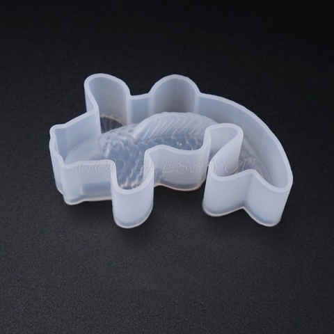 Goldfish-Molde de silicona transparente, molde de resina decorativa para manualidades DIY, fabricación de colgantes, envío directo ► Foto 1/6