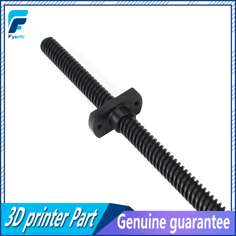 Piezas de impresora 3D T8 PTFE, tornillo de plomo de teflón de 2mm/8mm con tuerca de POM para Ender3, Ender3 pro, Ender3, V2, Ender5, Sidewinder X1, VORON ► Foto 1/6