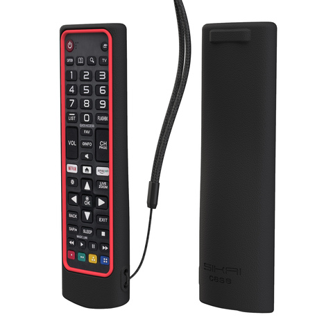 Funda de silicona para LG Smart TV Remote AKB75095307 AKB75375604 AKB75675304, funda protectora a prueba de golpes para LG TV Remote ► Foto 1/6