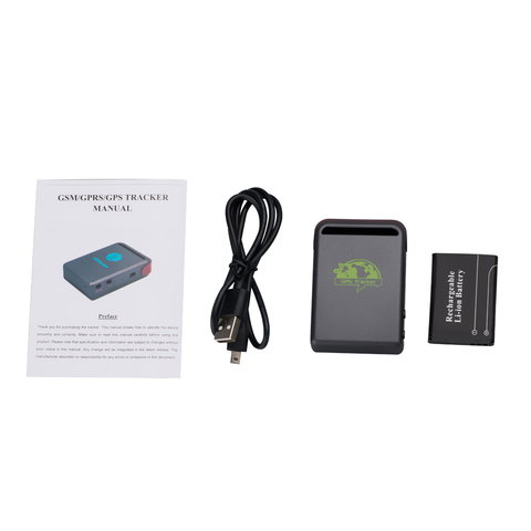 Envío gratuito-rastreador de tk102-2 para vehículo, Mini GPS/GSM/GPRS, tk102 TK102B, con cable usb, dispositivo de seguimiento en tiempo real ► Foto 1/4