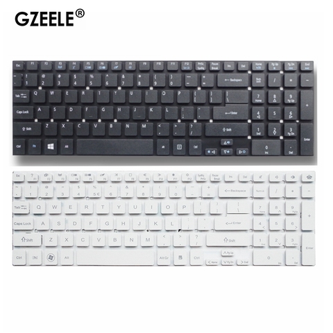 Teclado Inglés nuevo para Acer Aspire V3-7710 V3-772G 5830 5830G 5830T 5755 V3-551 v3-771G V3-731 V3-572G E5-771 ES1-512 ► Foto 1/6