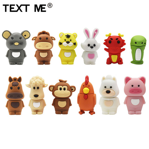 TEXT ME-memoria USB con signos del zodiaco, pen drive con usb 2,0, 4GB, 8GB, 16GB, 32GB ► Foto 1/6