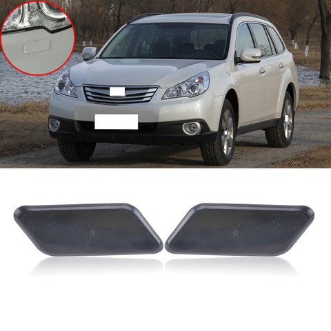 CAPQX-cubierta de arandela frontal para Subaru Outback, faro de parachoques frontal, tapa de boquilla de pulverización, 2010, 2011, 2012 ► Foto 1/6