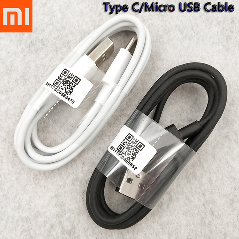 Xiaomi-cargador de Cable Micro USB/Tipo C Original, sincronización de datos para Redmi 8A, 7A, 5A, S2, 6A, 4X, Note 6, 7, 8, 9 Pro, 8T ► Foto 1/6