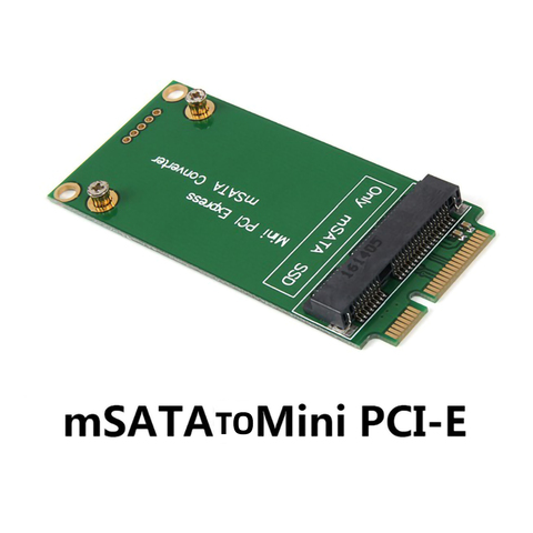 Adaptador mSATA de 3x5cm a Mini adaptador PCI-e SATA SSD convertidor tarjeta para Asus Eee PC 1000 S101 900 901 900A T91 ► Foto 1/5