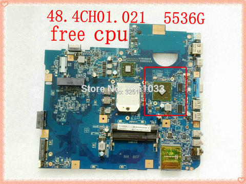 48.4CH01! 021 para ACER Aspire 5536G NOTEBOOK serie 5236 5536G-642G32MN placa base MS2265 DDR2 08252-2 JV50-PU 100% prueba ► Foto 1/4