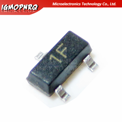 Transistor NPN, nuevo original, 25 uds., BC847B 1F 1FW SMD SOT-23 ► Foto 1/1