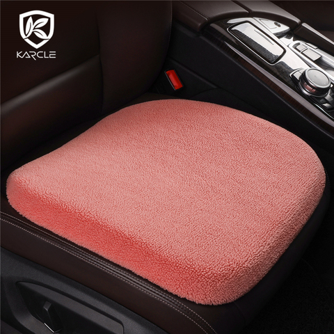 Karcle-cojín de espuma viscoelástica para asiento de coche, Protector cómodo para aliviar el dolor, para oficina y hogar ► Foto 1/6